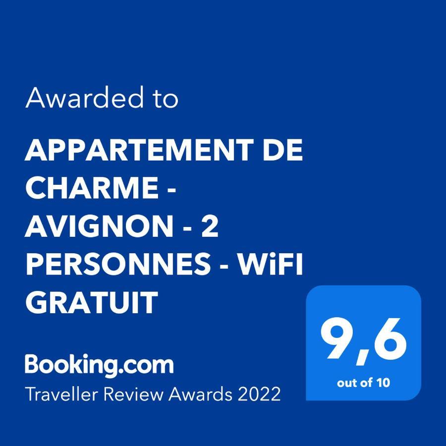 Appartement De Charme - Vue Sur Remparts - Wifi Gratuit - Parking Payant A Proximite Aviñón Exterior foto